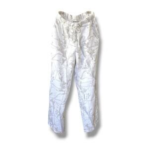 Dairy Boy Straight Leg Relax Fit Sweatpants White Woodland Camo Wmn’s Sz M